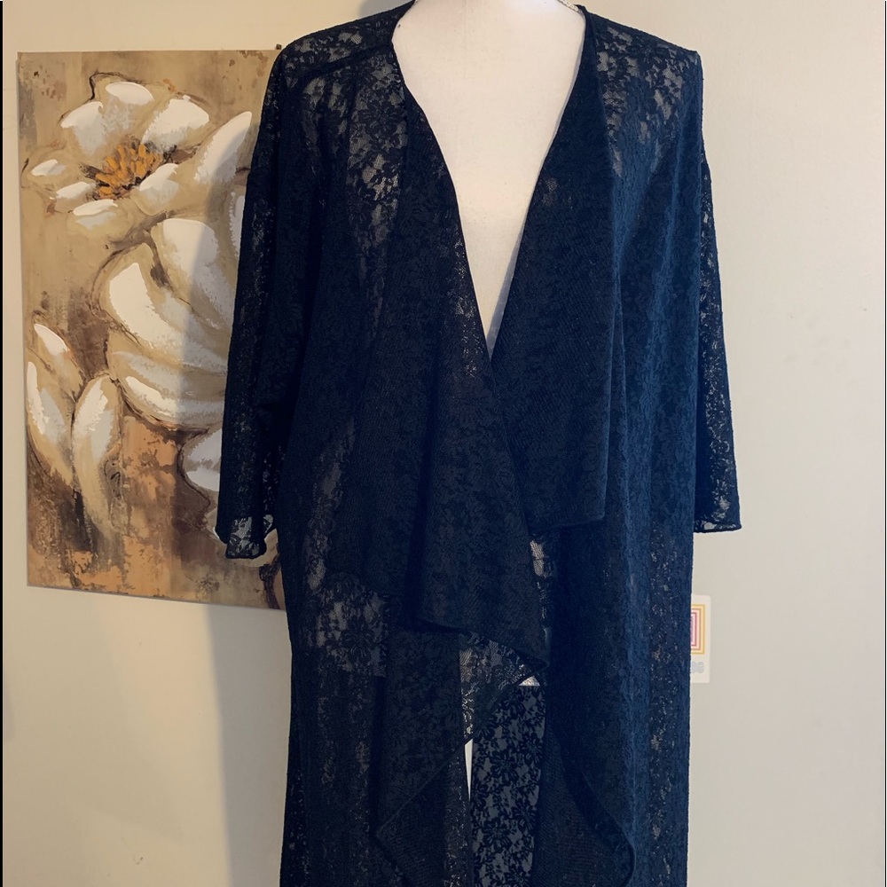 Black Shirley Cardigan